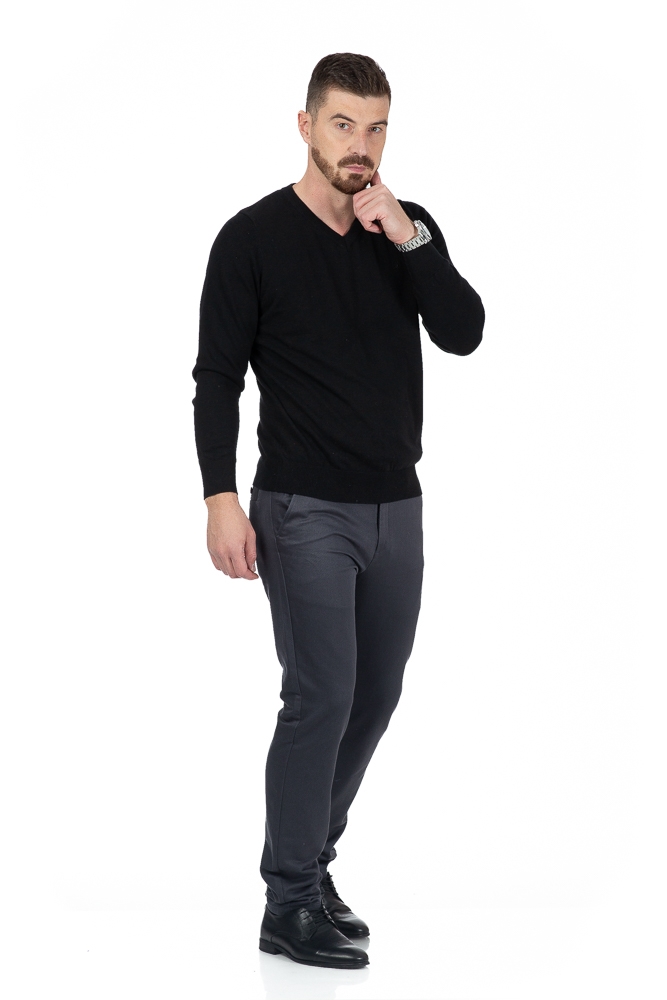 Imagine Pulover negru 206-C024
