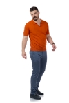 Imagine Bluza maneca scurta 1121-2 caramizie