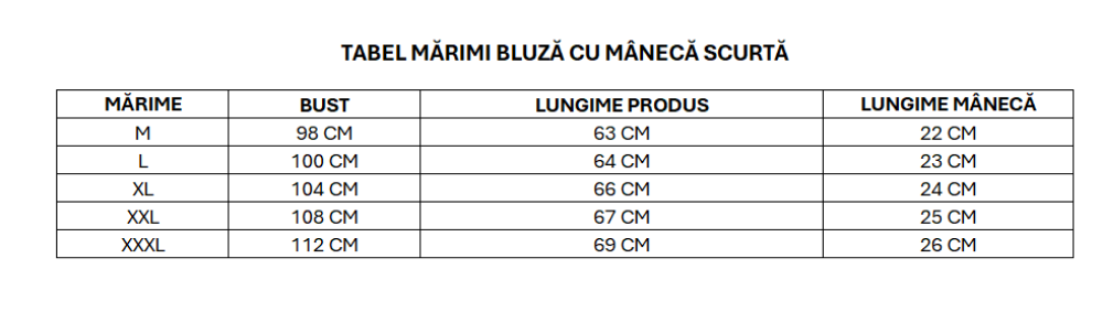 Imagine Bluza maneca scurta 1121-4 bleu