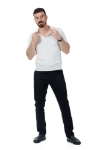 Imagine Bluza maneca scurta 1122-3 alba