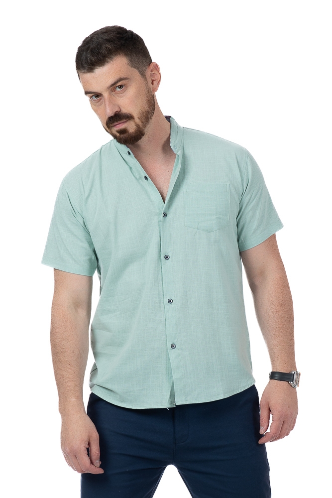 Imagine Camasa casual verde deschis 888-5