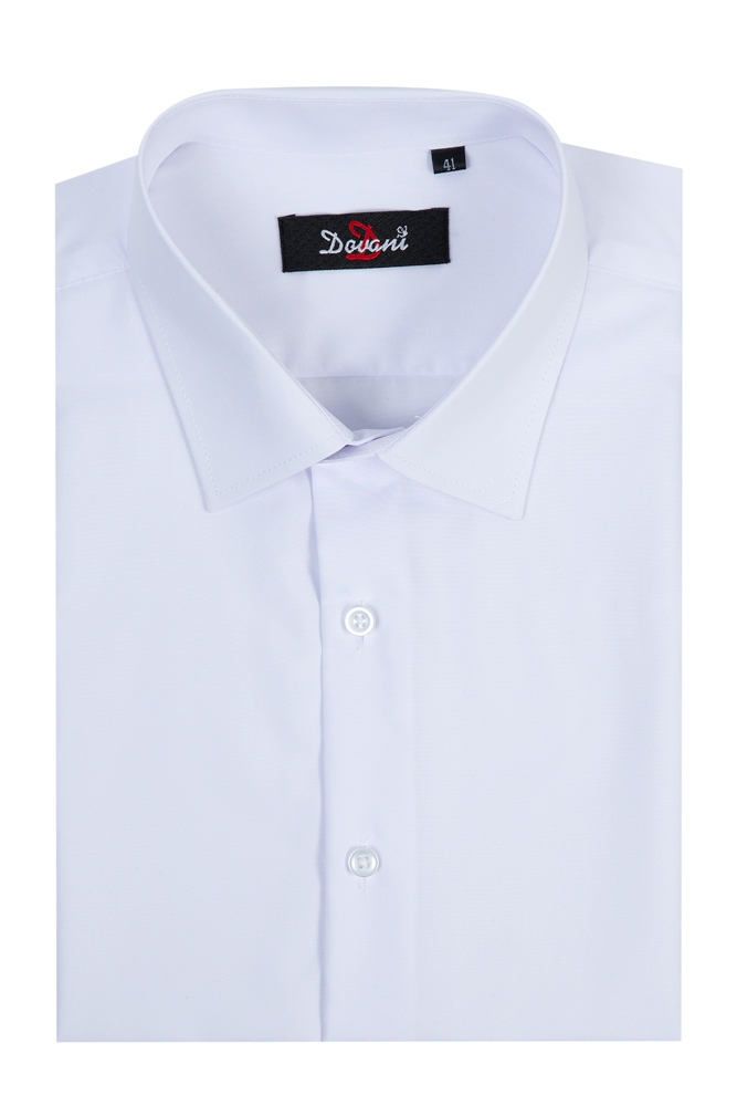 Imagine Camasa clasica alba cu maneca scurta CS 4701