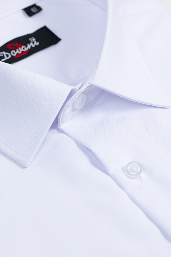 Imagine Camasa clasica alba cu maneca scurta CS 4701