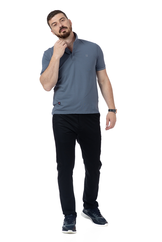 Imagine Tricou gri plumb 6602-49