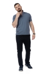 Imagine Tricou gri plumb 6602-49