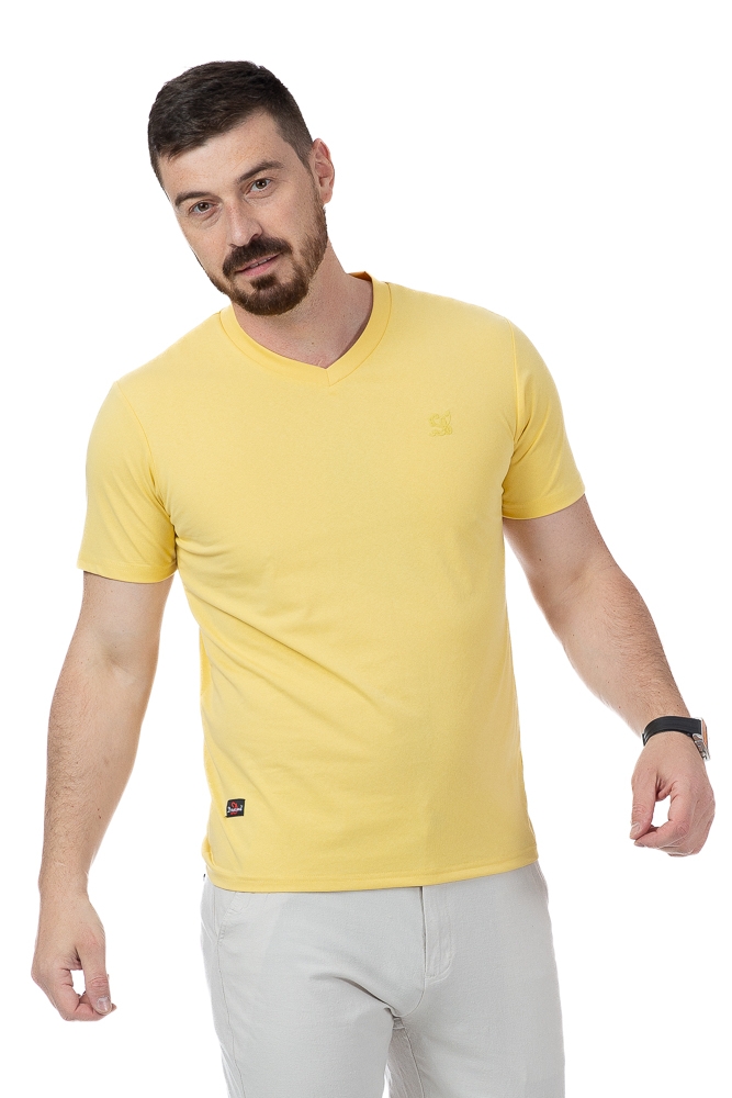 Imagine Tricou galben 1119-3