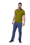 Imagine Tricou verde cu frunze P23302S-4