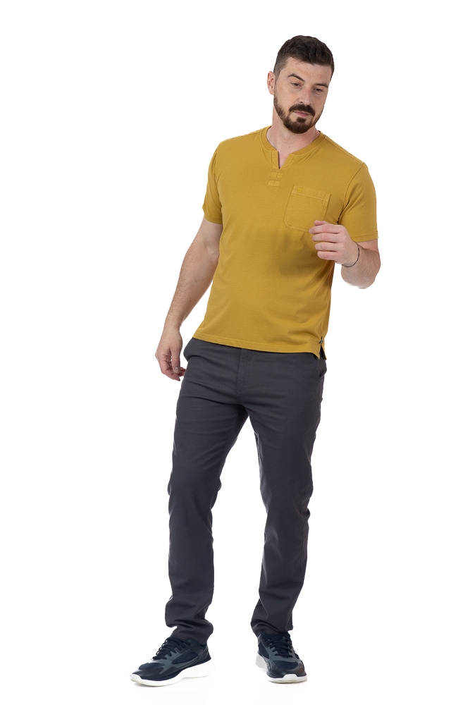 Imagine Tricou mustar 5601-5