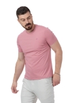 Imagine Tricou roz piersica 9101
