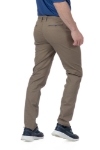 Imagine Pantaloni maro pepit R613-3