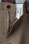 Imagine Pantaloni maro pepit R613-3