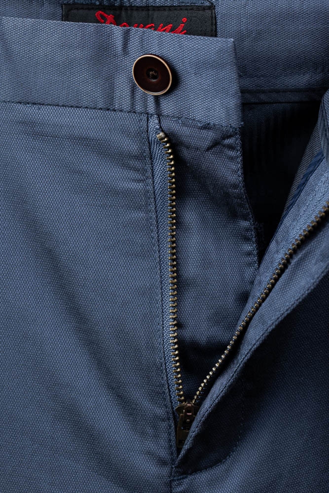 Imagine Pantaloni albastru metalic S513-2