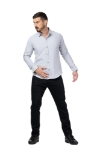 Imagine Camasa casual gri deschis 912