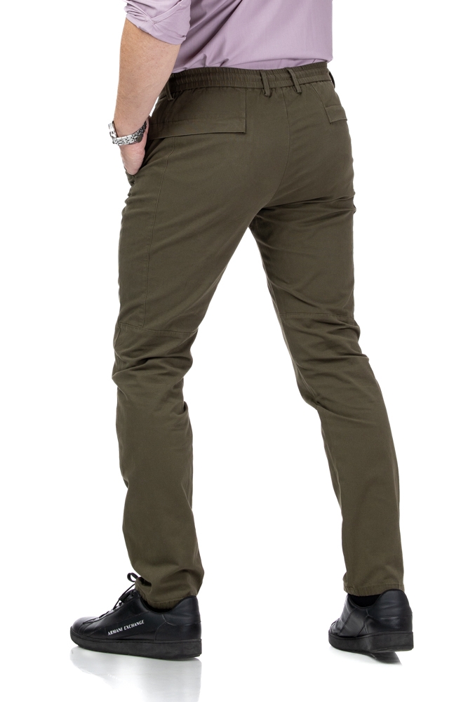 Imagine Pantalon slim kaki S557-12