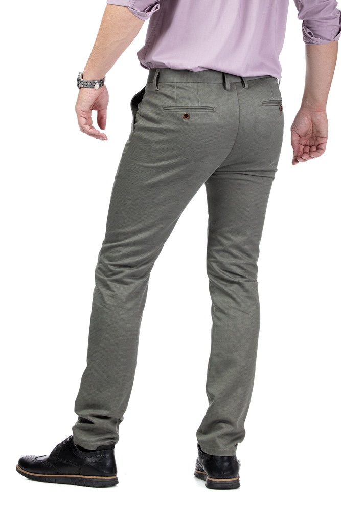 Imagine Pantalon slim kaki S553-22
