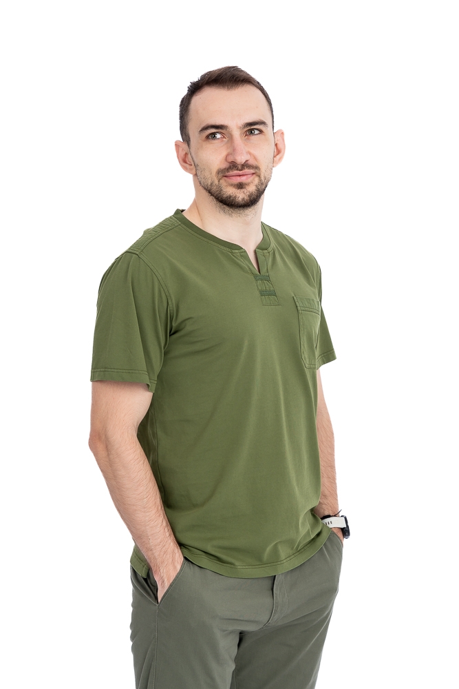 Imagine Tricou verde gazon 5061