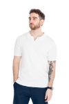 Imagine Bluza maneca scurta alba 1123-703