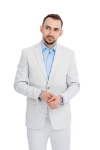 Imagine Costum alb ivoire A718101-38