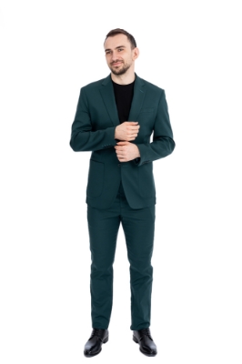 Imagine Costum verde englez A71034-32
