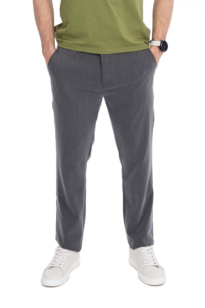 Imagine Pantalon regular gri inchis R618-2