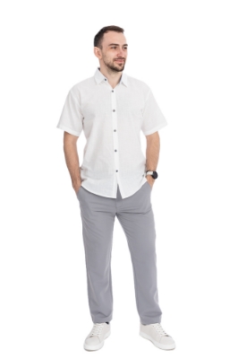 Imagine Pantalon regular gri de in R618-6