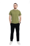 Imagine Pantalon regular negru R619-12