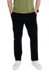 Imagine Pantalon regular negru R619-12