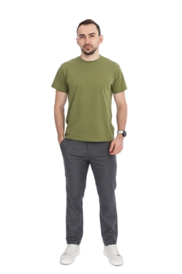 Imagine Pantalon slim gri inchis S614-69