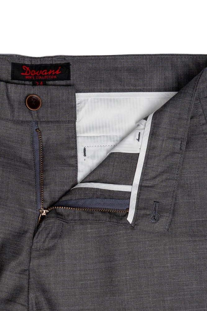Imagine Pantalon slim gri inchis S614-69