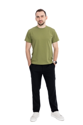 Imagine Pantalon slim negru S614-96