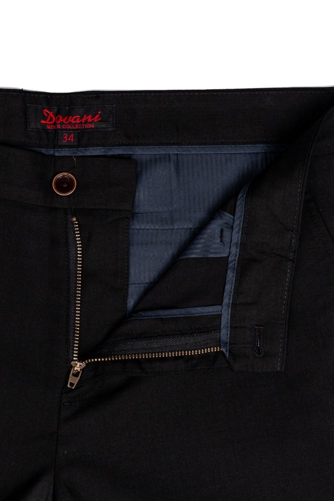 Imagine Pantalon slim negru S614-96