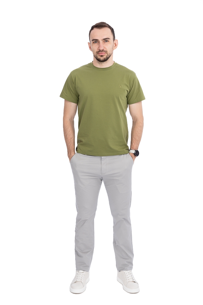 Imagine Pantalon slim gri de in S615-23
