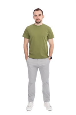 Imagine Pantalon slim gri de in S615-23