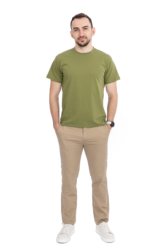 Imagine Pantalon slim bej S616-2
