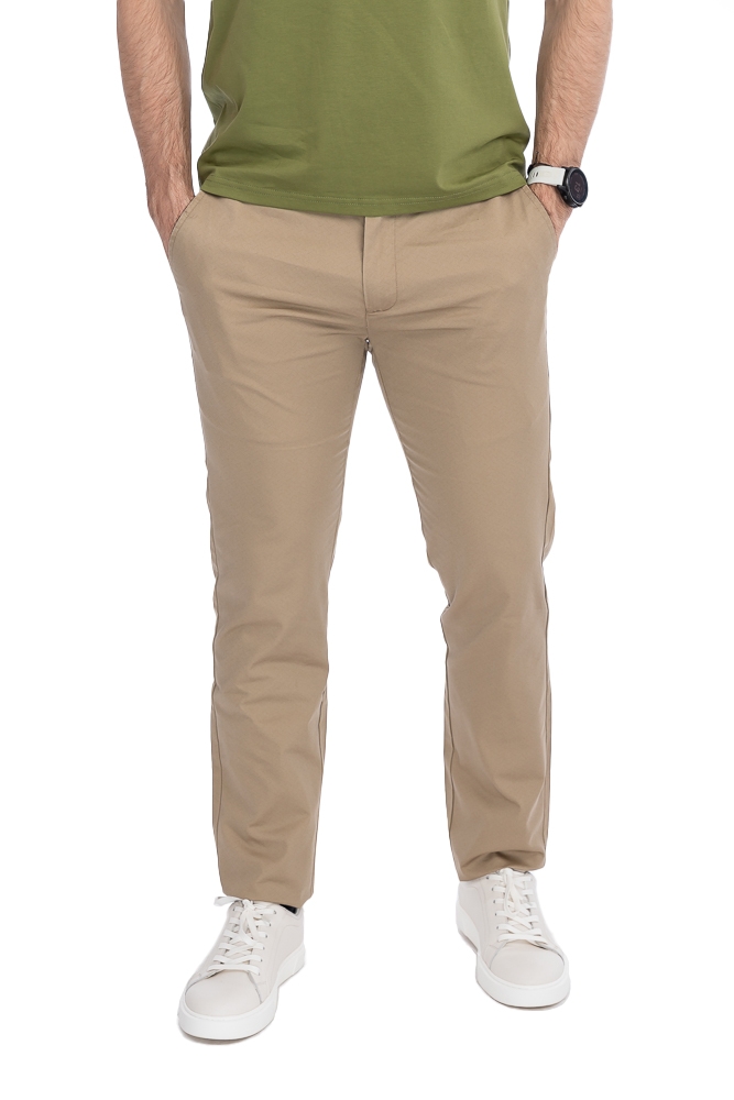 Imagine Pantalon slim bej S616-2
