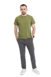 Imagine Pantalon slim verde muschi S617-5