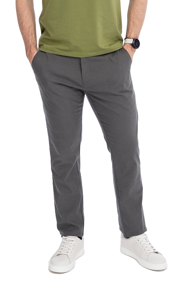 Imagine Pantalon slim verde muschi S617-5