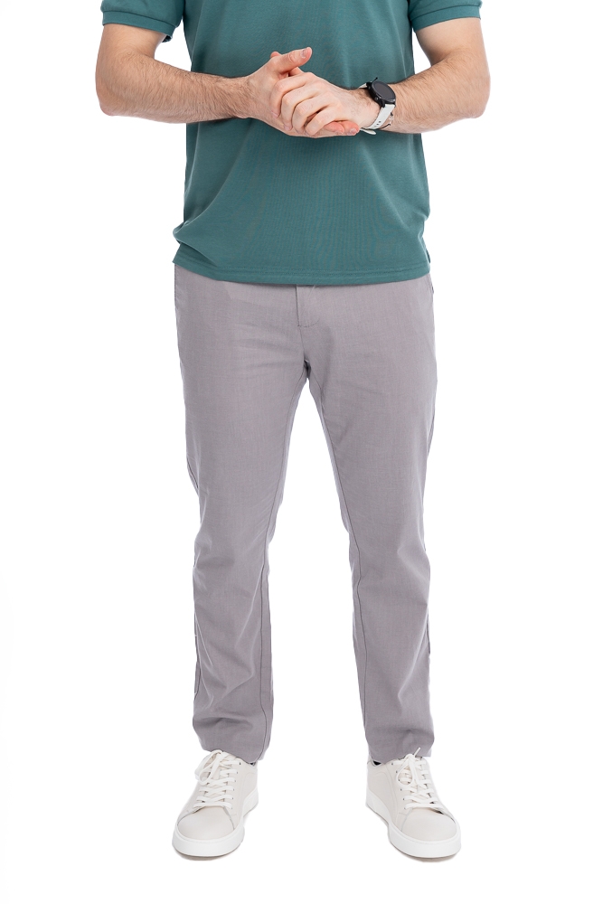 Imagine Pantalon slim gri de in S617-11