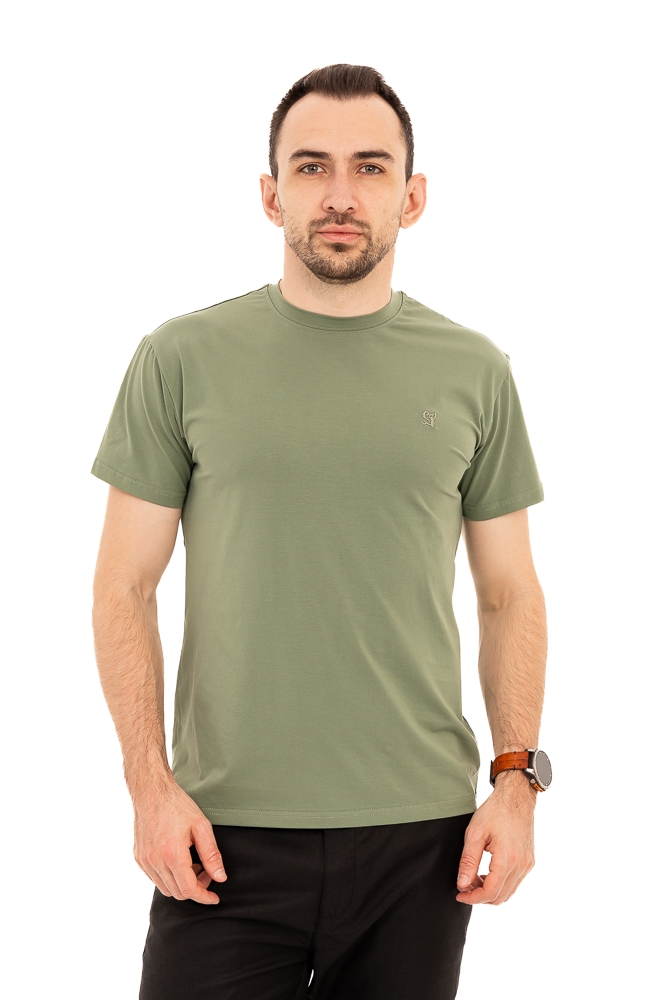 Imagine Tricou verde oliv 1118-45