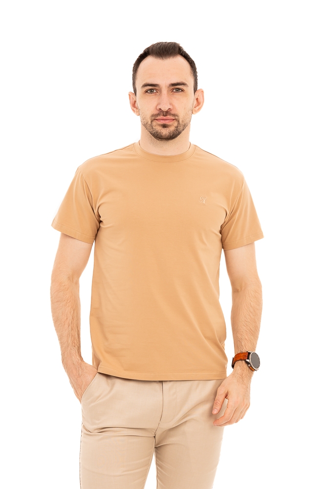 Imagine Tricou bej 1118-186