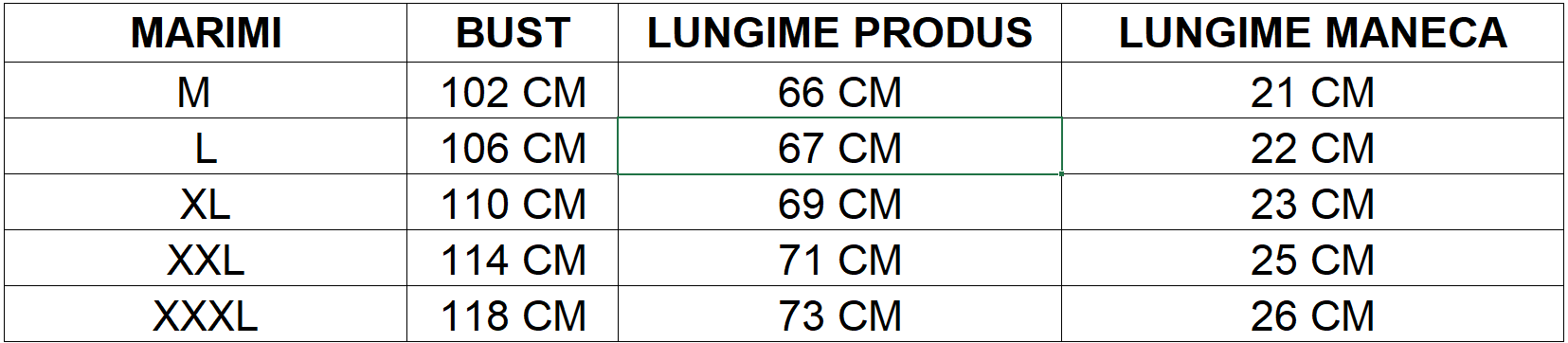 Size Guide