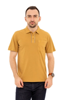 Imagine Tricou galben mustar 6613