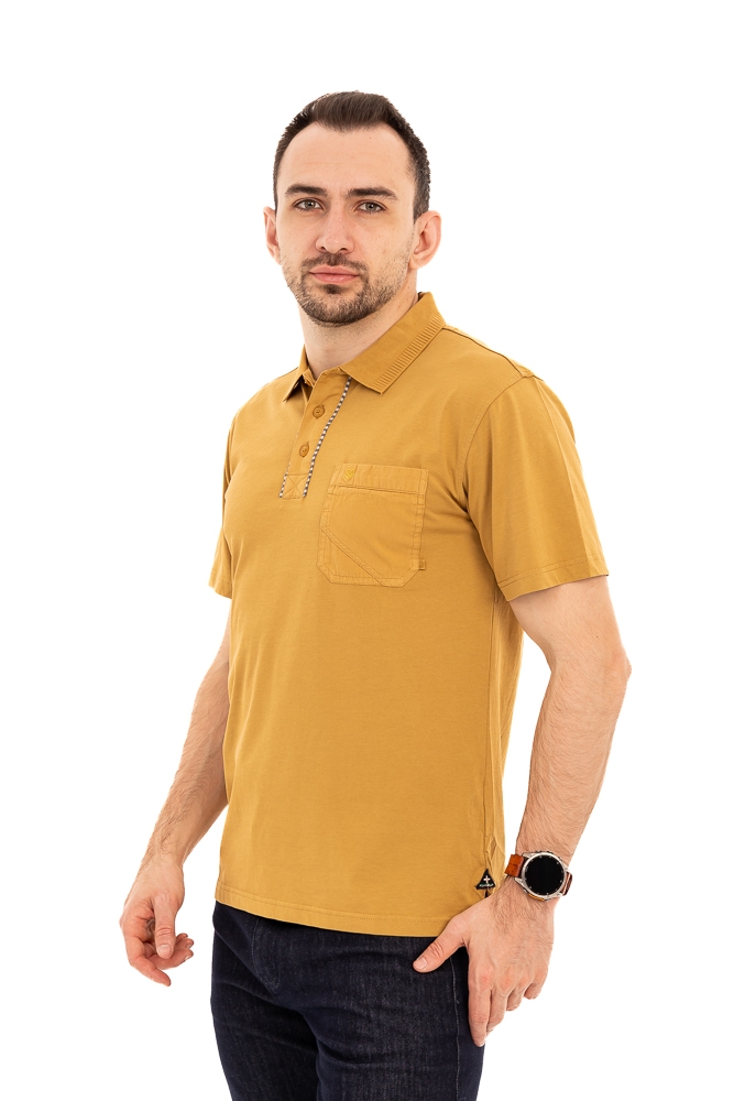 Imagine Tricou galben mustar 6613