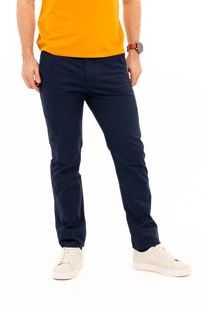 Imagine Pantalon slim albastru foca S717-23