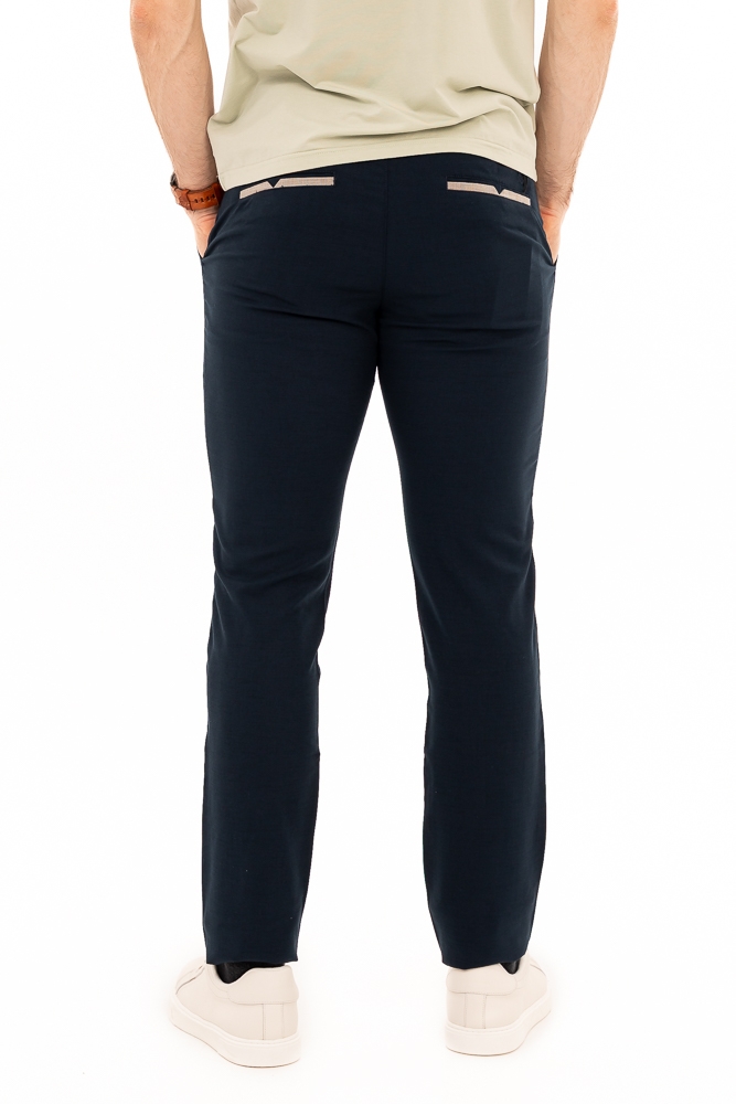 Imagine Pantalon slim bleumarin S710-12